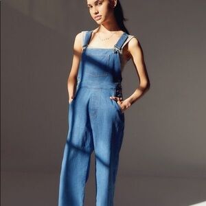 Anthropologie Capulet Lennon denim overalls size 4